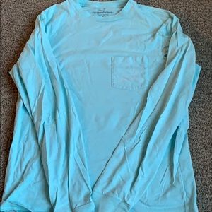 Blue vineyard vines shirt